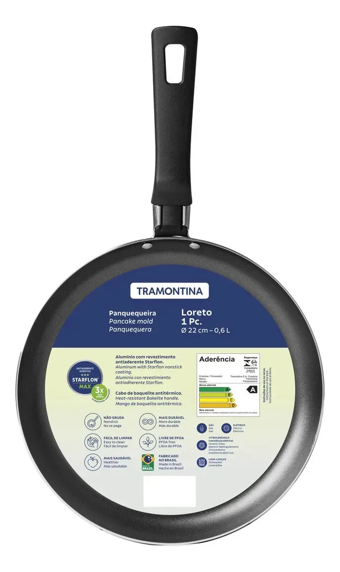 Panquequera 22 cm Loreto Tramontina