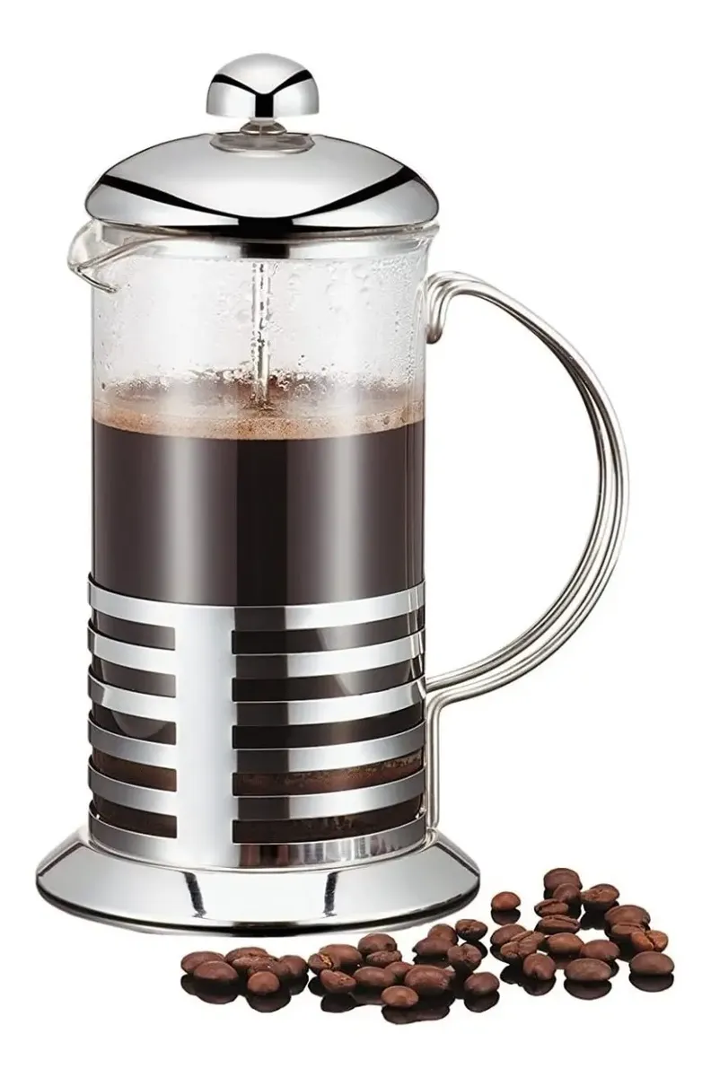 Cafetera con émbolo