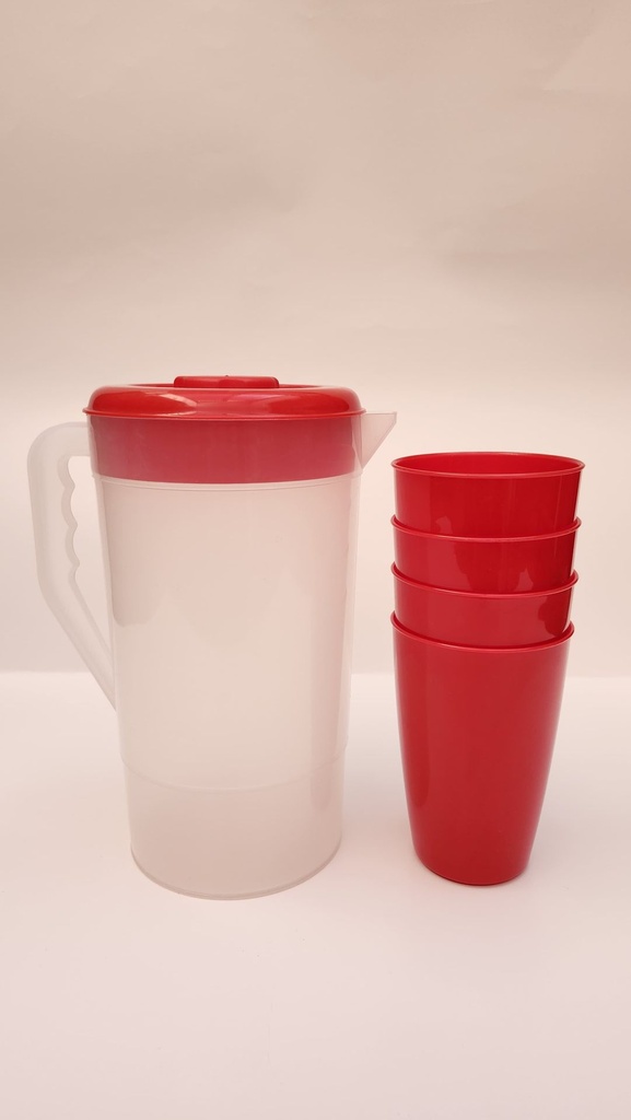 [22] Jarra 2,25 L + 4 vasos